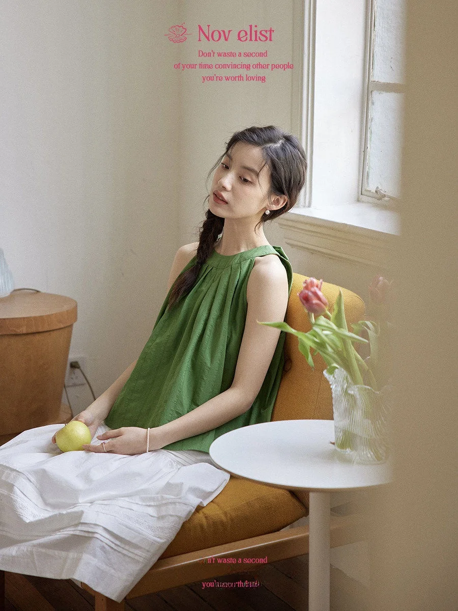 Новинка: Летний хлопковый топ Novet Eleven с круглым вырезом, без бретелек, А-силуэт, с открытыми плечами, свободного кроя
Новинка: Летний хлопковый топ Novet Eleven с круглым вырезом, без бретелек, А-силуэт, с открытыми плечами, свободного кроя