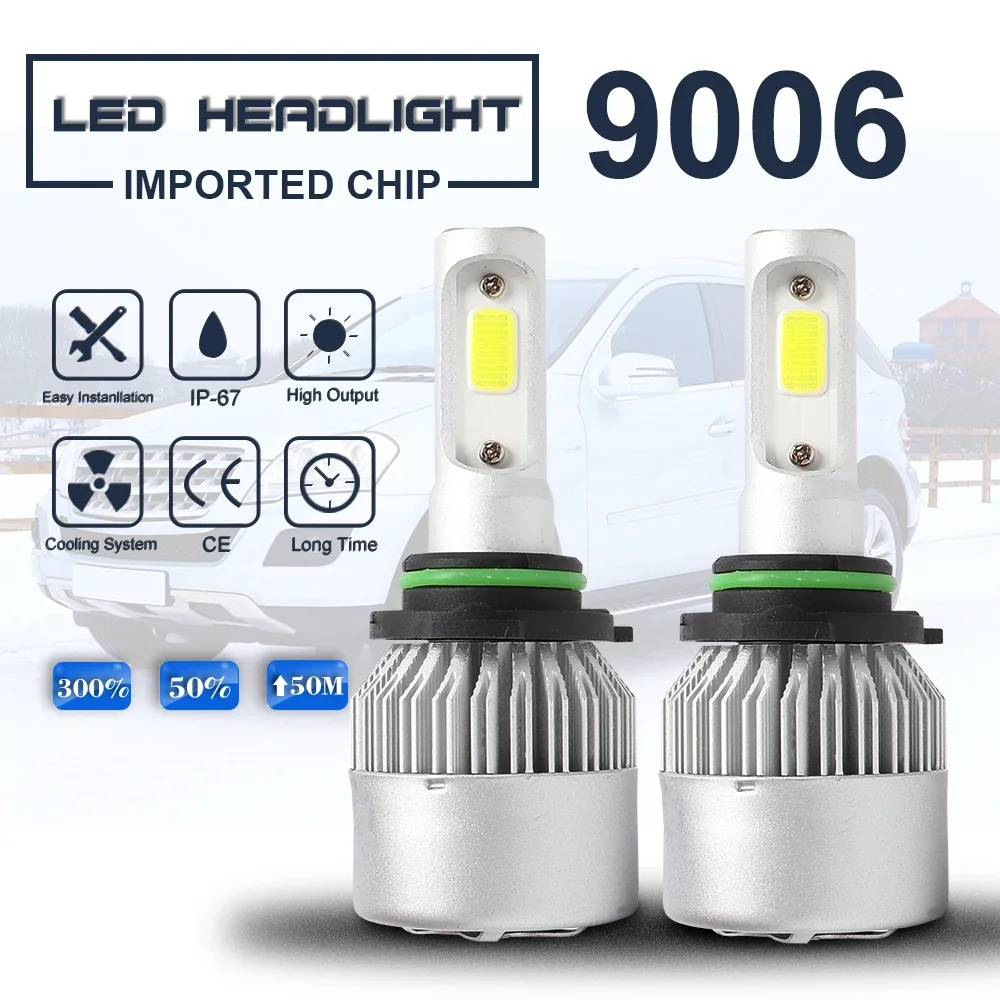 Canbus h7 LED Bulbs H4 LED Headlight H11 HB4 9006 HB3 9005 Auto Motorcycle Fog Lamp 16000LM High Power COB Turbo 12V 24V
Canbus h7 LED Bulbs H4 LED Headlight H11 HB4 9006 HB3 9005 Auto Motorcycle Fog Lamp 16000LM High Power COB Turbo 12V 24V