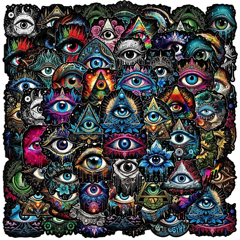 50Pcs Cool Dark Eyeball DIY Stickers for Skateboard Car Motorcycles Waterproof Graffiti Decals Halloween Decoration Sticker Gift
50Pcs Cool Dark Eyeball DIY Stickers for Skateboard Car Motorcycles Waterproof Graffiti Decals Halloween Decoration Sticker Gift