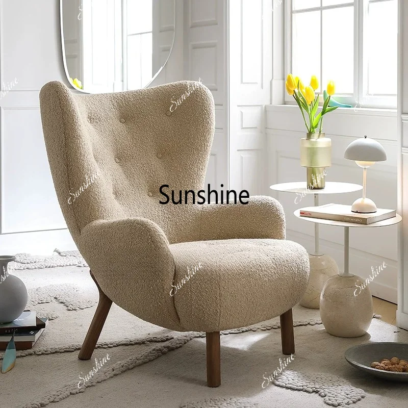 French antique design single sofa headrest leisure chair
French antique design single sofa headrest leisure chair