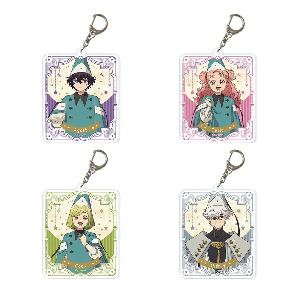 Witch Hat Atelier 6cm Acrylic keychain Qifrey&Coco Cute Backpack Decoration Collection Holiday Gifts
Witch Hat Atelier 6cm Acrylic keychain Qifrey&Coco Cute Backpack Decoration Collection Holiday Gifts
