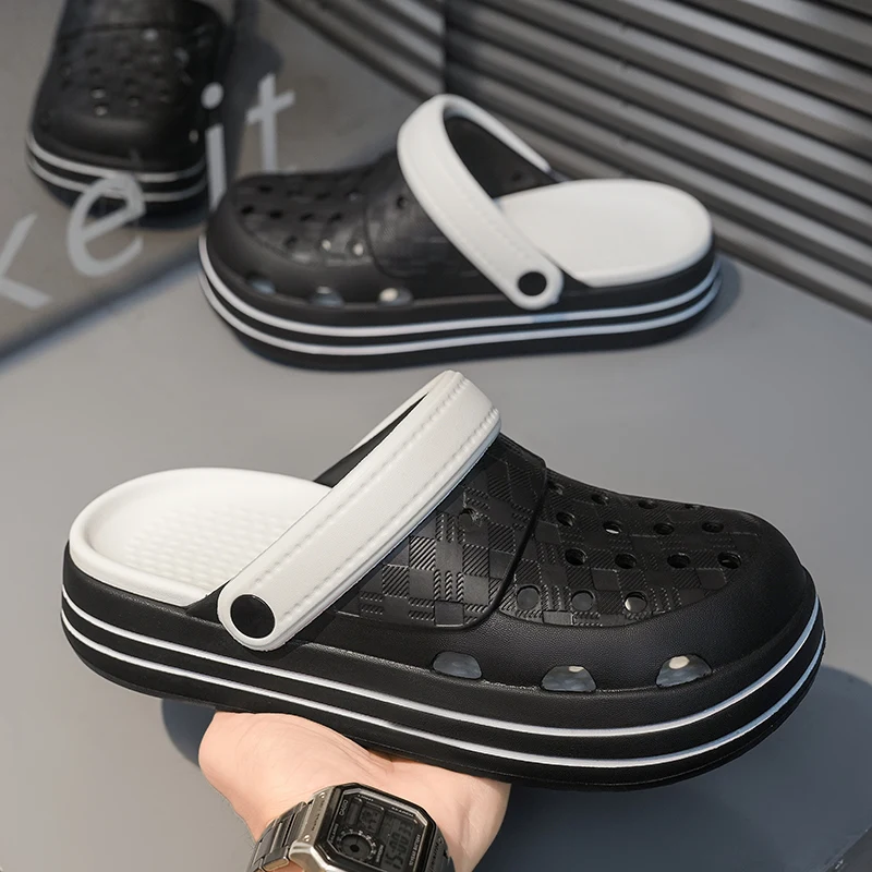 Summer Men Slippers Comfortable Platform Outdoor Sandals 2026 Beach Slippers Flip Flops Male Indoor Home Slides Bathroom Shoes
Summer Men Slippers Comfortable Platform Outdoor Sandals 2026 Beach Slippers Flip Flops Male Indoor Home Slides Bathroom Shoes
