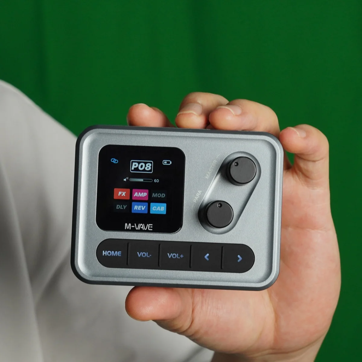 M-VAVE Pocket AMP: Мини-процессор эффектов для гитары с симулятором усилителя и шумоподавлением для бесшумной игры на электрогитаре и басе
M-VAVE Pocket AMP: Мини-процессор эффектов для гитары с симулятором усилителя и шумоподавлением для бесшумной игры на электрогитаре и басе