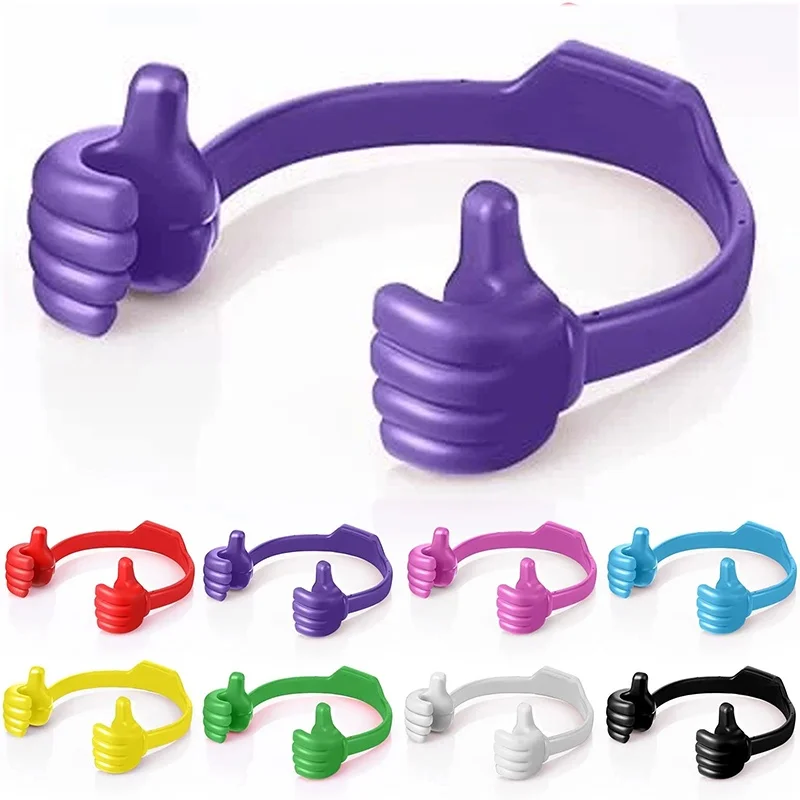 Thumbs-up Cell Phone Holder Adjustable Plastic Mobile Phone Stand Portable Desktop Tablet Bracket For iPhone Xiaomi Huawei iPad
Thumbs-up Cell Phone Holder Adjustable Plastic Mobile Phone Stand Portable Desktop Tablet Bracket For iPhone Xiaomi Huawei iPad