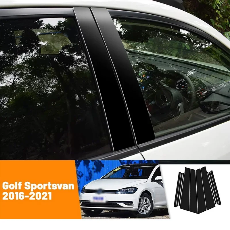 For VW Golf Sportsvan 2016-2021 2017 2018 2019 2020 Black Carbon Fiber Doors and Windows B C Pillars Column Decorative Stickers
For VW Golf Sportsvan 2016-2021 2017 2018 2019 2020 Black Carbon Fiber Doors and Windows B C Pillars Column Decorative Stickers