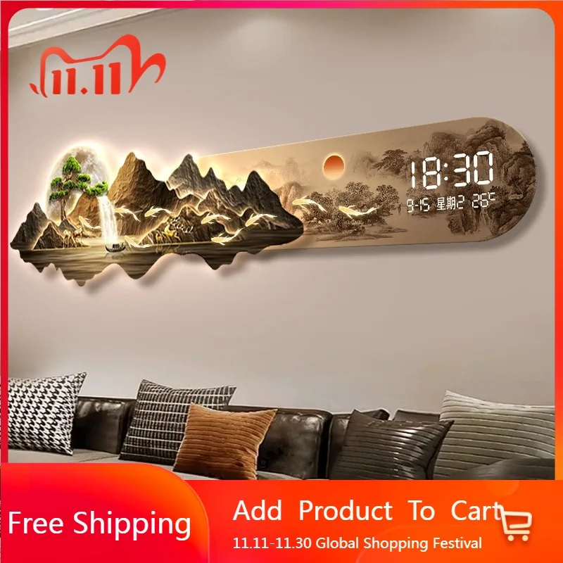 Luxury Large Wall Clocks Art Mural Interior Modern Bedrooms Aesthetic Wall Watch Creative Horloge Living Room Decoration
Luxury Large Wall Clocks Art Mural Interior Modern Bedrooms Aesthetic Wall Watch Creative Horloge Living Room Decoration