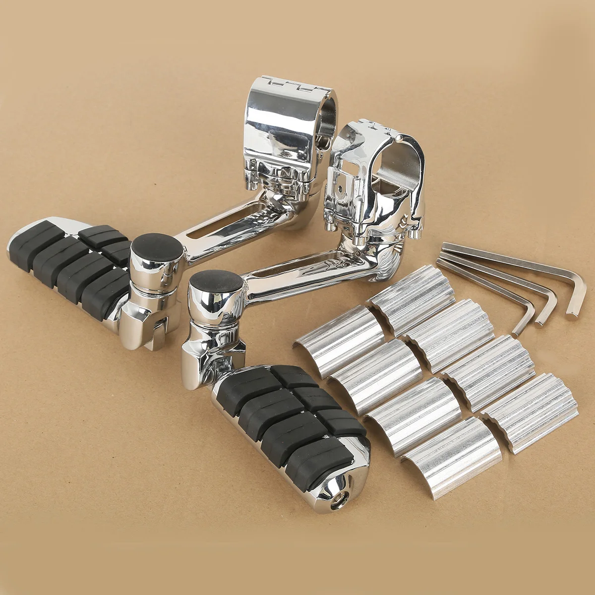 25/32/35mm Adjustable Highway Footpegs Peg Clamps For Honda Goldwing GL1800
25/32/35mm Adjustable Highway Footpegs Peg Clamps For Honda Goldwing GL1800
