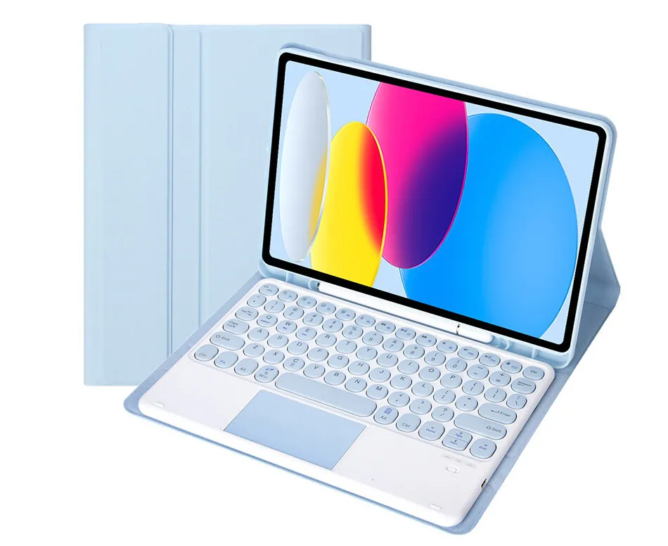 Candy Color Leather Case with Pencil Slot for iPad 10th generation Keyboard Casing for iPad 10 Touchpad Keyboard Cover
Candy Color Leather Case with Pencil Slot for iPad 10th generation Keyboard Casing for iPad 10 Touchpad Keyboard Cover
