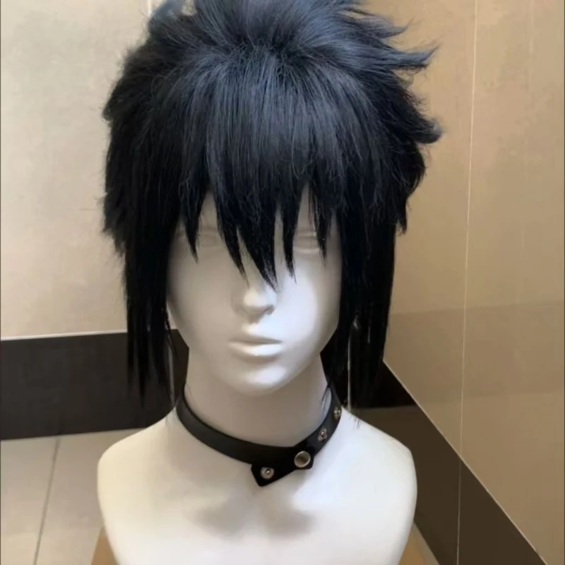 Anime Uchiha Sasuke Cosplay Wig Black Short Synthetic Hair Heat Resistant Fiber with Rose Net High quality Halloween Wig
Anime Uchiha Sasuke Cosplay Wig Black Short Synthetic Hair Heat Resistant Fiber with Rose Net High quality Halloween Wig
