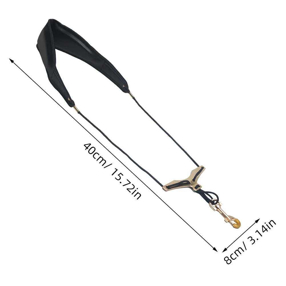 Saxophone Shoulder Strap Comfortable Universal Tenor Metal Hook Adjustable Non Tired Breathable Musical 
Saxophone Shoulder Strap Comfortable Universal Tenor Metal Hook Adjustable Non Tired Breathable Musical