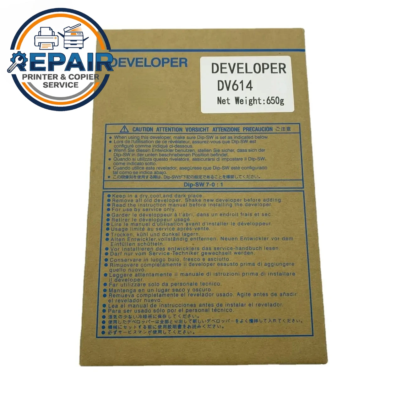 Original Quality DV614 Developer for KONICA MINOLTA C1060 C1060L C1070 C1070L C2060 C2060L C2070 C2070L Iron Powder DV-614
Original Quality DV614 Developer for KONICA MINOLTA C1060 C1060L C1070 C1070L C2060 C2060L C2070 C2070L Iron Powder DV-614