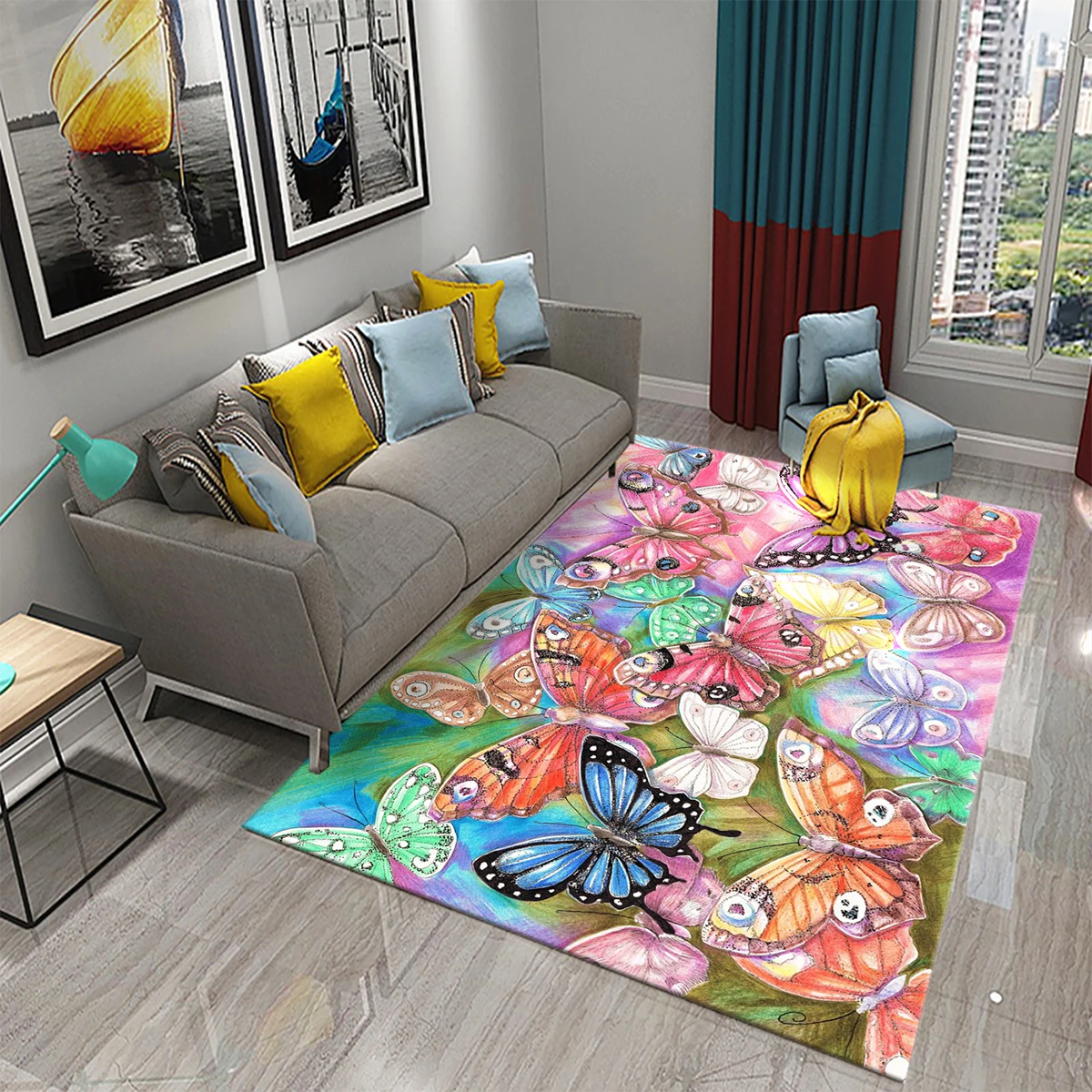 3D Colorful Butterfly Carpet Bedroom Entrance Door Decor Mat Indoor Carpets Living Room Floor Mats Bathroom Non-slip Area Rugs
3D Colorful Butterfly Carpet Bedroom Entrance Door Decor Mat Indoor Carpets Living Room Floor Mats Bathroom Non-slip Area Rugs