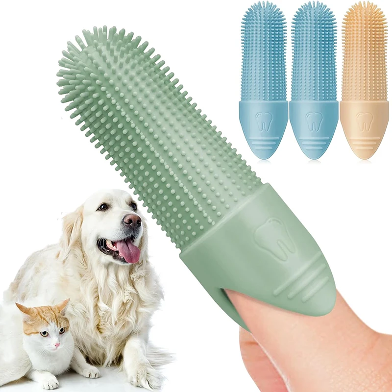 Food Grade Silicone Pet Toothbrush 360° Cleaning Multifunctional Portable Easy To Clean Dog Finger Toothbrush Pets Accessories
Food Grade Silicone Pet Toothbrush 360° Cleaning Multifunctional Portable Easy To Clean Dog Finger Toothbrush Pets Accessories