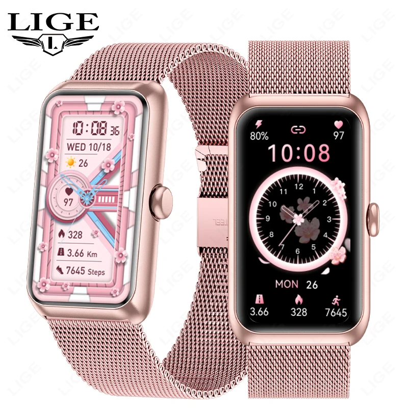Смарт-браслет LIGE, спортивный фитнес-браслет, напоминание о вызове, мониторинг здоровья и сна, IP68, водонепроницаемые женские умные часы для Android IOS
Смарт-браслет LIGE, спортивный фитнес-браслет, напоминание о вызове, мониторинг здоровья и сна, IP68, водонепроницаемые женские умные часы для Android IOS