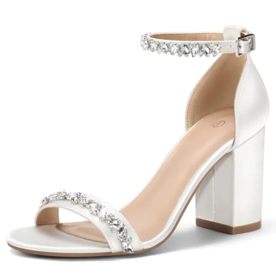 COASIS Women's Chunky Block Heels Open Toe Ankle Strap 3. Inch Heeled Sandals
COASIS Women's Chunky Block Heels Open Toe Ankle Strap 3. Inch Heeled Sandals