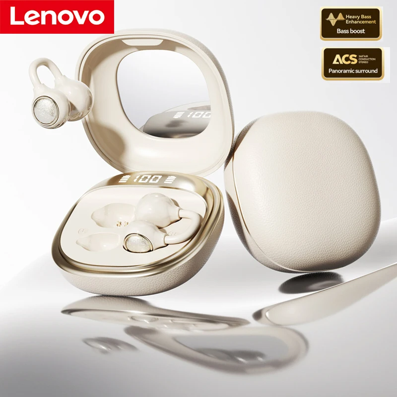 Lenovo Bluetooth 5.3 Earphone Ear Clip Headphones TWS Wireless Headset HiFi Stereo Noise Reduction Earbud for iPhone Samsung
Lenovo Bluetooth 5.3 Earphone Ear Clip Headphones TWS Wireless Headset HiFi Stereo Noise Reduction Earbud for iPhone Samsung