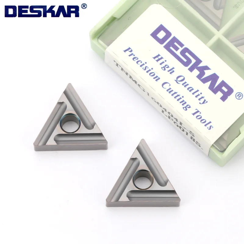 deskar inserts TNMG160404L-S LF6018S CNC lathe Processed stainless steel lathe Tungsten Carbide Inserts tnmg blade
deskar inserts TNMG160404L-S LF6018S CNC lathe Processed stainless steel lathe Tungsten Carbide Inserts tnmg blade