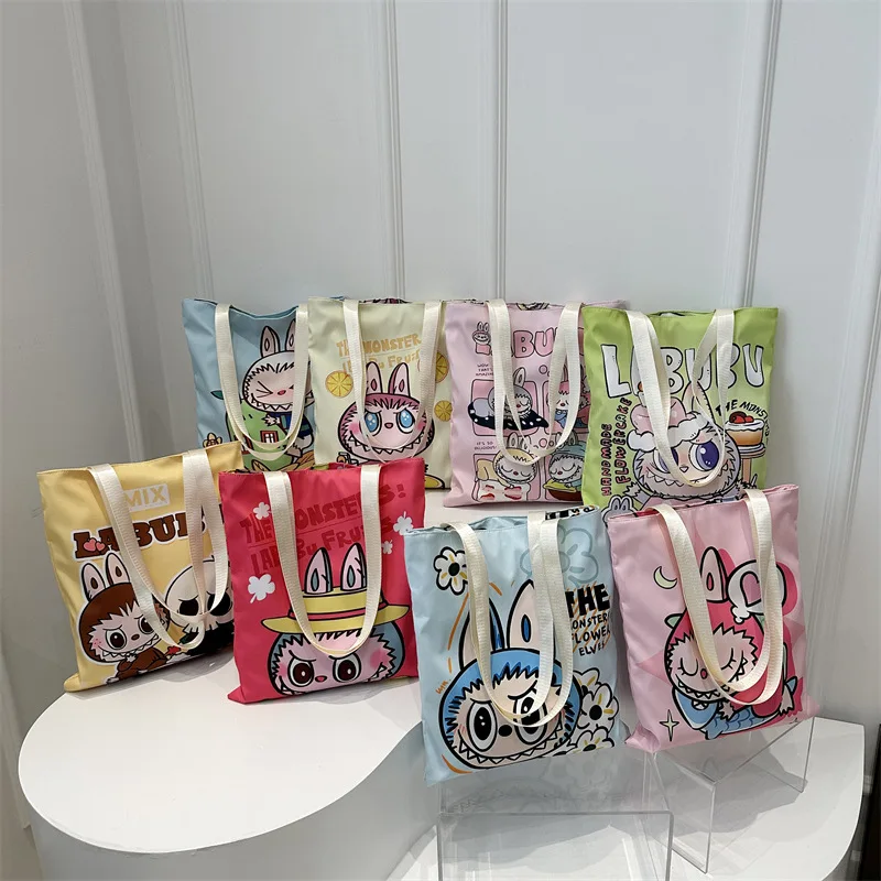 LabubuNew Canvas Bag Women's Tote Bags Kawaii Shoulder Bags Cute Cartoon Storage Bag for Work,school,travel,camping Girls Gift
LabubuNew Canvas Bag Women's Tote Bags Kawaii Shoulder Bags Cute Cartoon Storage Bag for Work,school,travel,camping Girls Gift