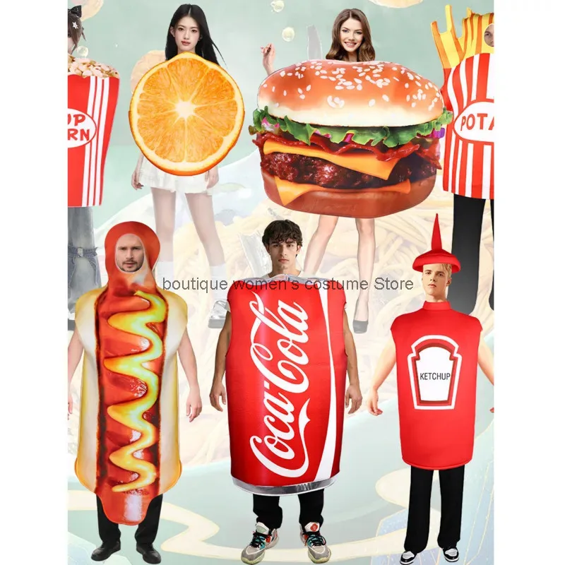 Потому что Хэллоуин Попкорн Картопля фри Косплей Костюм Веселая еда Хот-дог Костюм Представление Кукла Костюм Фестиваль Косплей
Потому что Хэллоуин Попкорн Картопля фри Косплей Костюм Веселая еда Хот-дог Костюм Представление Кукла Костюм Фестиваль Косплей
