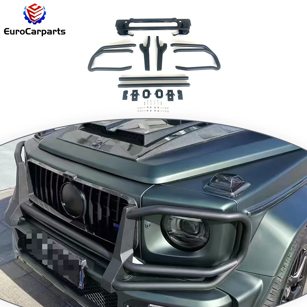 G Class W464 W463A G500 G350 BA Stainless Steel Bull Bar Car Accessories 2019 Year Up Bumper Front Guard Black
G Class W464 W463A G500 G350 BA Stainless Steel Bull Bar Car Accessories 2019 Year Up Bumper Front Guard Black