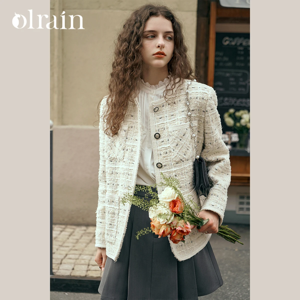 OLrain Round Neck Women Jackets Simple Knitted Jackets Spring 2025 Tweed Elegant Loose Long Sleeves Classic Coats G23QW83588
OLrain Round Neck Women Jackets Simple Knitted Jackets Spring 2025 Tweed Elegant Loose Long Sleeves Classic Coats G23QW83588