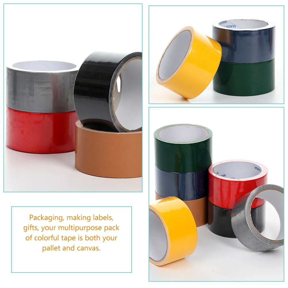6pcs 6 Rolls Heavy Duty Repair Tape For Greenhouse Plastic Film Patching Waterproof Diy Packaging Arts Crafts Color Coding
6pcs 6 Rolls Heavy Duty Repair Tape For Greenhouse Plastic Film Patching Waterproof Diy Packaging Arts Crafts Color Coding
