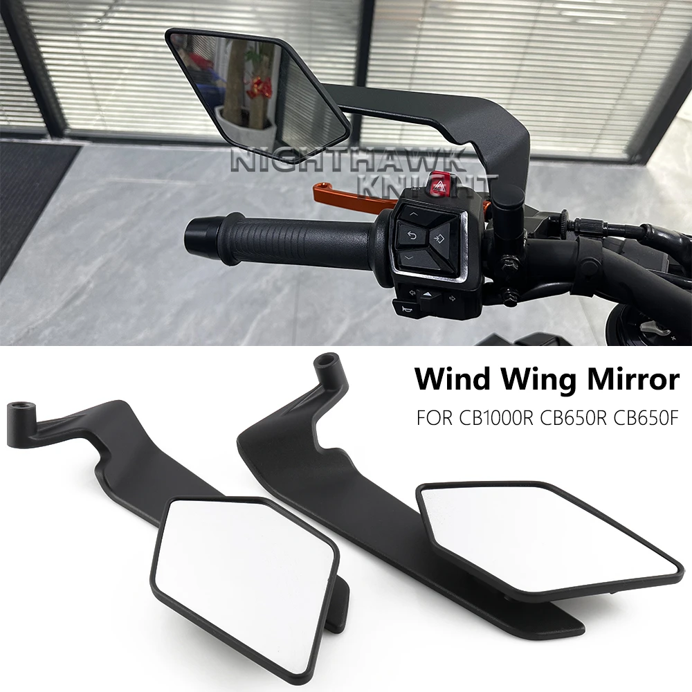 2025 Motorcycle Side View Mirror For Honda CB1000R CB650R CB650F CB500 CB300 CB200X CB125 Stealth Winglets Rearview Mirrors Kit
2025 Motorcycle Side View Mirror For Honda CB1000R CB650R CB650F CB500 CB300 CB200X CB125 Stealth Winglets Rearview Mirrors Kit