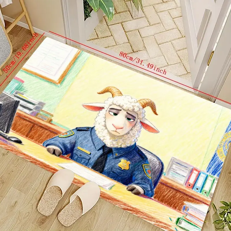 1 шт. овечий полицейский в стиле Zootopia, напольный коврик с героями мультфильмов, коврик с изображением животных в стиле аниме для детей, спальни, гостиной, дома, декабрь
1 шт. овечий полицейский в стиле Zootopia, напольный коврик с героями мультфильмов, коврик с изображением животных в стиле аниме для детей, спальни, гостиной, дома, декабрь