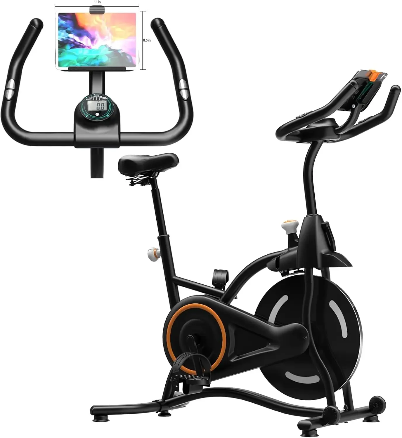 Exercise Bike, Indoor Cycle Bike, Adjustable Resistance, Comfortable Seat Exercise Bike, Silent Indoor Cycle Bike with Digital M
Exercise Bike, Indoor Cycle Bike, Adjustable Resistance, Comfortable Seat Exercise Bike, Silent Indoor Cycle Bike with Digital M