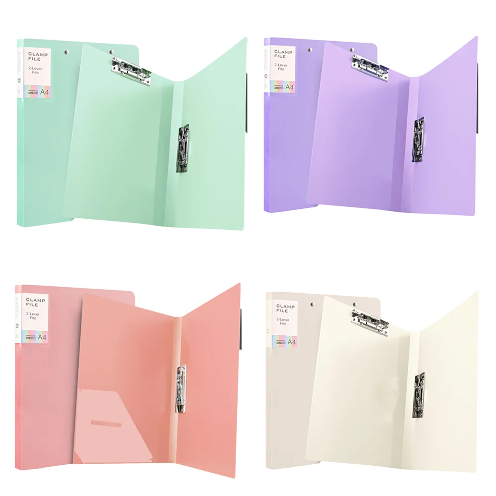 Transparent File Folders Single Clip Thickened Document Organizer Double Clip Small Fresh Style A4 Folder Exam Paper Storage
Transparent File Folders Single Clip Thickened Document Organizer Double Clip Small Fresh Style A4 Folder Exam Paper Storage