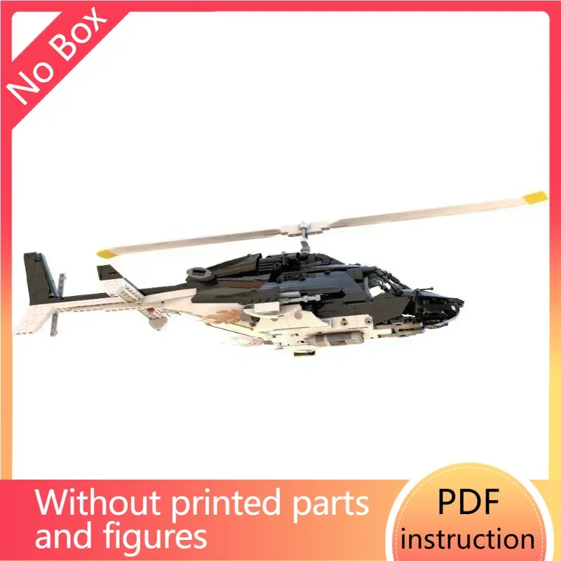 Military Aircraft Model Moc Building Bricks Special Ops Helicopter Airwolf Technology Blocks Gift Christmas Toy DIY Set Assembly
Military Aircraft Model Moc Building Bricks Special Ops Helicopter Airwolf Technology Blocks Gift Christmas Toy DIY Set Assembly