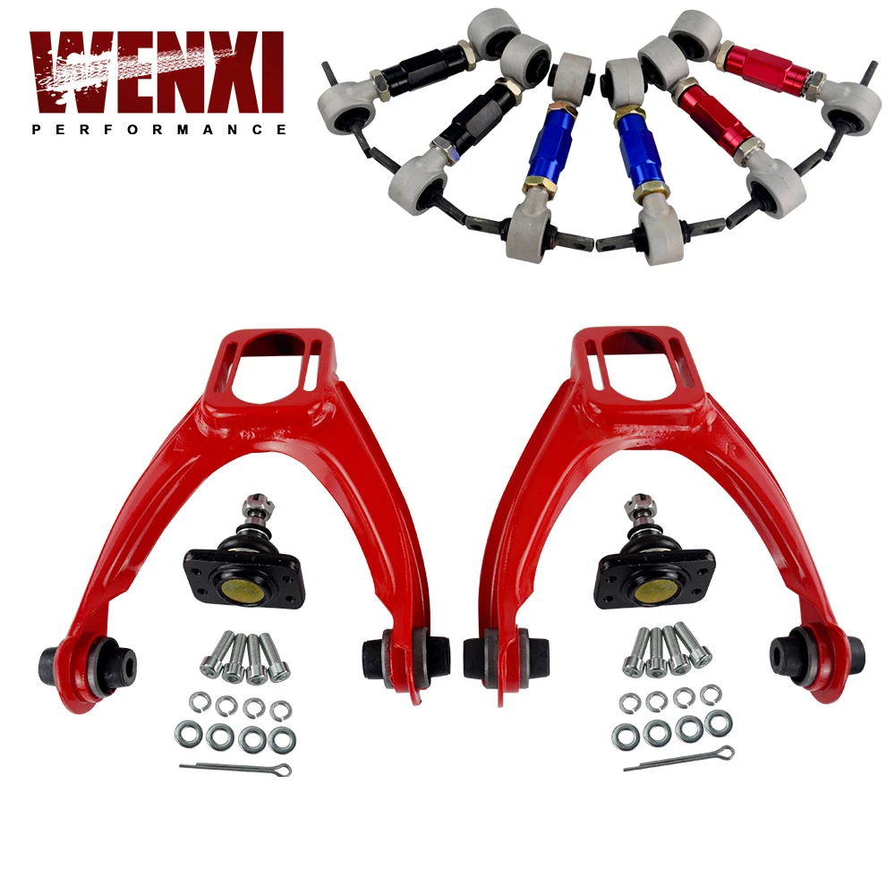 КОМПЛЕКТ ПЕРЕДНЕГО КЕРУВАННОГО РЫЧАГА ДЛЯ 96-00 CIVIC LX DX EK EJ TUBULAR + 92-00 Регулируемых задних рычагов, красный
КОМПЛЕКТ ПЕРЕДНЕГО КЕРУВАННОГО РЫЧАГА ДЛЯ 96-00 CIVIC LX DX EK EJ TUBULAR + 92-00 Регулируемых задних рычагов, красный