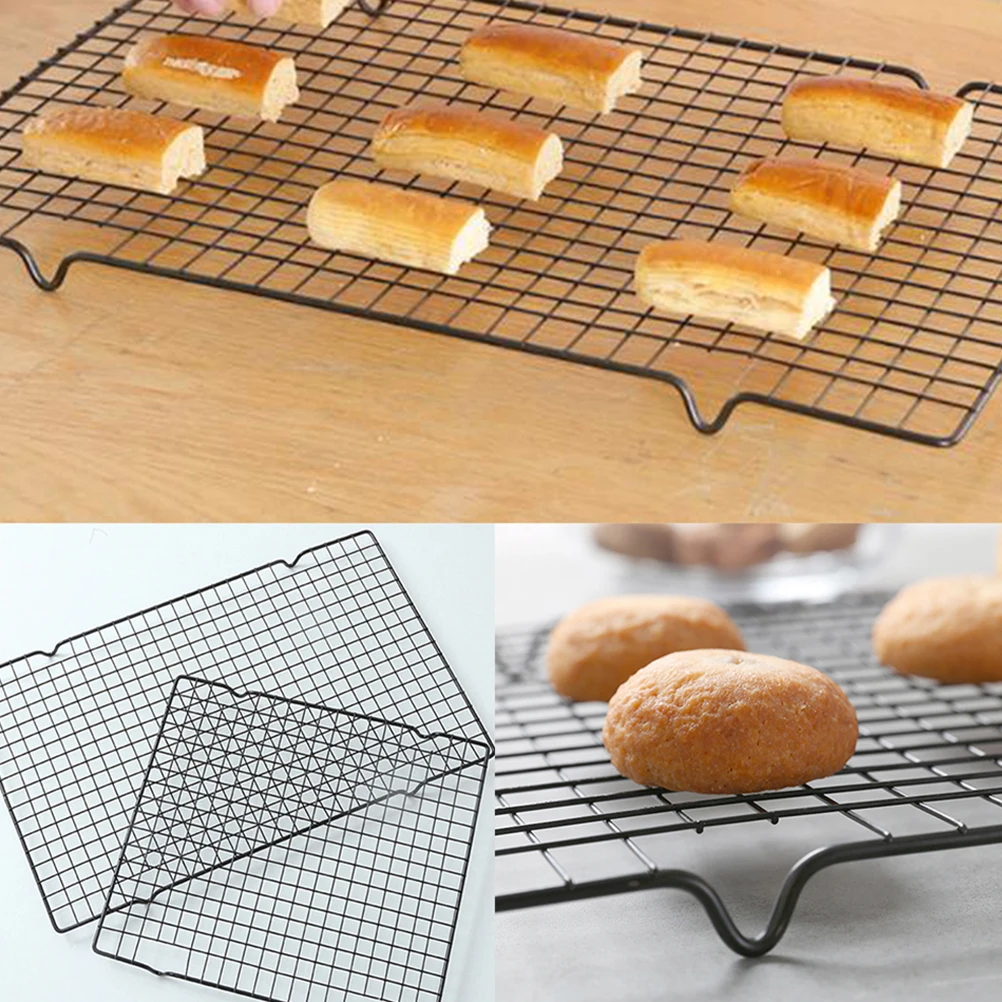 2Pcs Cake Cooling Rack Baking Tool Non Stick Reusable Kitchen Supplies Cookie Bread Dry Vegetables Practical Useful Gift
2Pcs Cake Cooling Rack Baking Tool Non Stick Reusable Kitchen Supplies Cookie Bread Dry Vegetables Practical Useful Gift