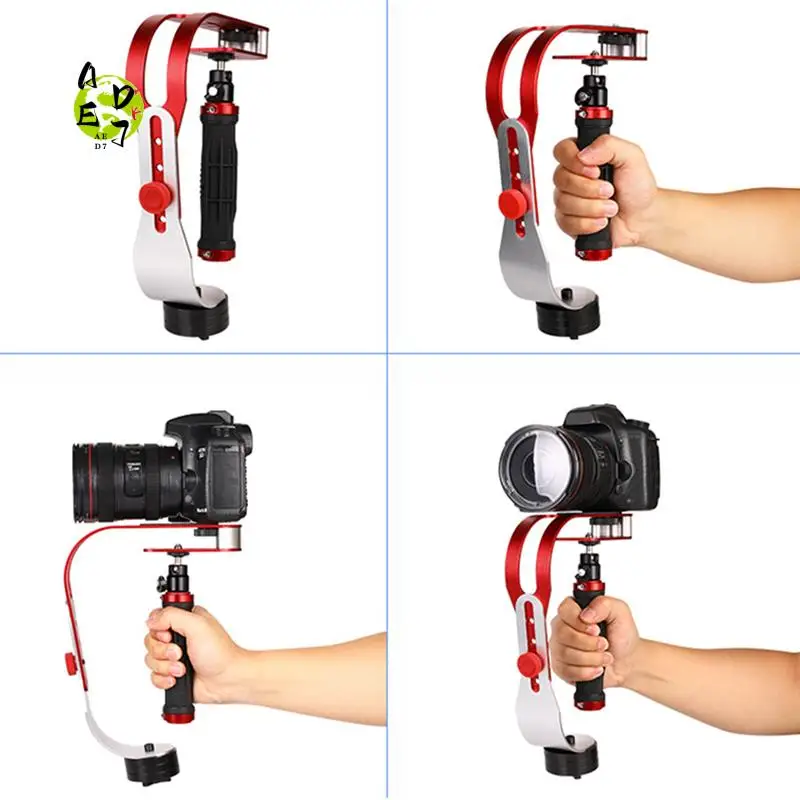 AED7-DSLR Cameras Camcorder Portable Bow-Shaped Handheld Steady Video Stabilize Anti Shaking Balance Stabilizer Easy To Use Blac
AED7-DSLR Cameras Camcorder Portable Bow-Shaped Handheld Steady Video Stabilize Anti Shaking Balance Stabilizer Easy To Use Blac