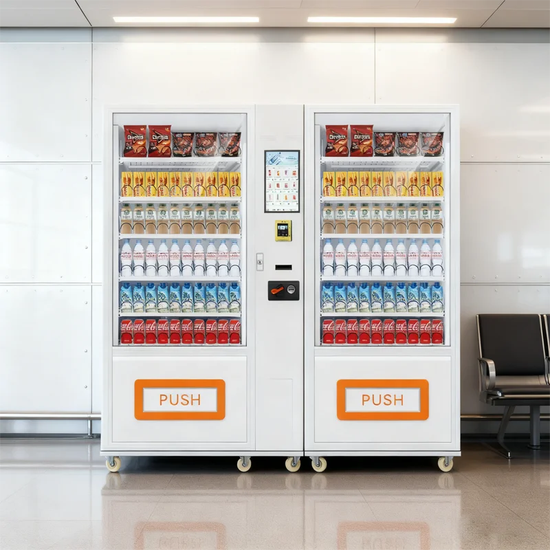 Intelligent Commercial Vending Machine Automatic Snack Drink Combo Dispenser Self Service Retail Station
Intelligent Commercial Vending Machine Automatic Snack Drink Combo Dispenser Self Service Retail Station