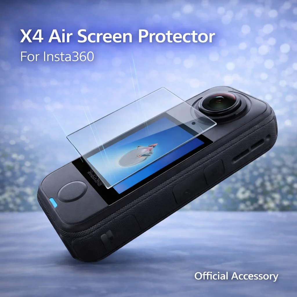 Официальная защитная пленка для Insta360 X4 Air, закаленное стекло HD Clear, 2.5D, с закругленными краями, простая установка
Официальная защитная пленка для Insta360 X4 Air, закаленное стекло HD Clear, 2.5D, с закругленными краями, простая установка