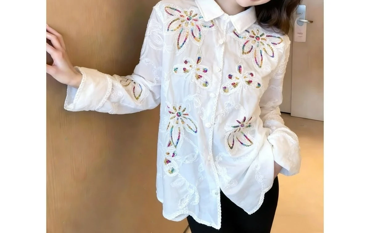 White Shirt Women's Long Sleeves Spring and Summer 2026 New High-end Sense Unique Temperament Beautiful Shirt
White Shirt Women's Long Sleeves Spring and Summer 2026 New High-end Sense Unique Temperament Beautiful Shirt