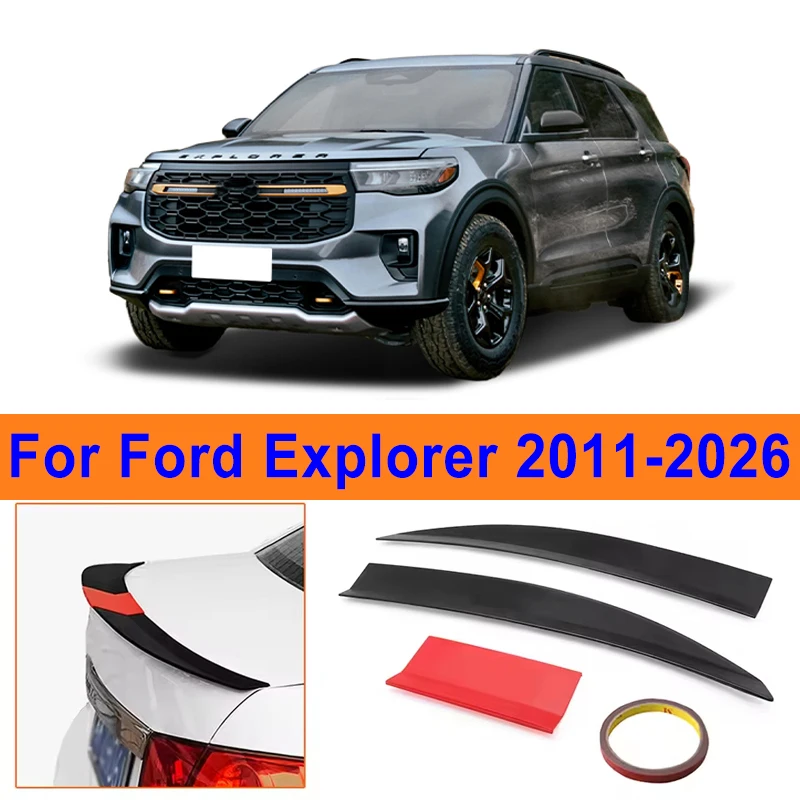 For Ford Explorer 2011-2026 3-Section ABS Rear Trunk Spoiler 115-125cm Adjustable Sports Decor Top Wing Car Exterior Parts
For Ford Explorer 2011-2026 3-Section ABS Rear Trunk Spoiler 115-125cm Adjustable Sports Decor Top Wing Car Exterior Parts