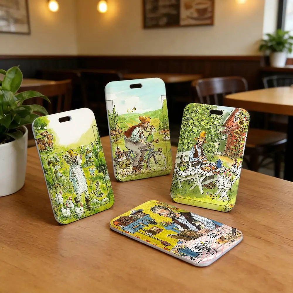 picture P-Pettson and Findus Lanyard Neck Strap Card Covers Holders, Idol Card Case, Badge Holder, ID Pass Cover with Hang Rope
picture P-Pettson and Findus Lanyard Neck Strap Card Covers Holders, Idol Card Case, Badge Holder, ID Pass Cover with Hang Rope