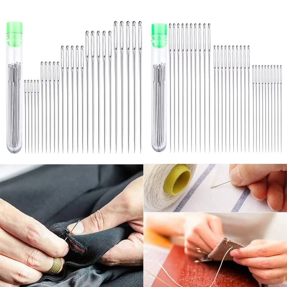 25/30pcs DIY Handmade Knitting Needle Large Eye Stitching Needles Blunt Sewing Needles Hand Sewing Needles Cross Stitch
25/30pcs DIY Handmade Knitting Needle Large Eye Stitching Needles Blunt Sewing Needles Hand Sewing Needles Cross Stitch