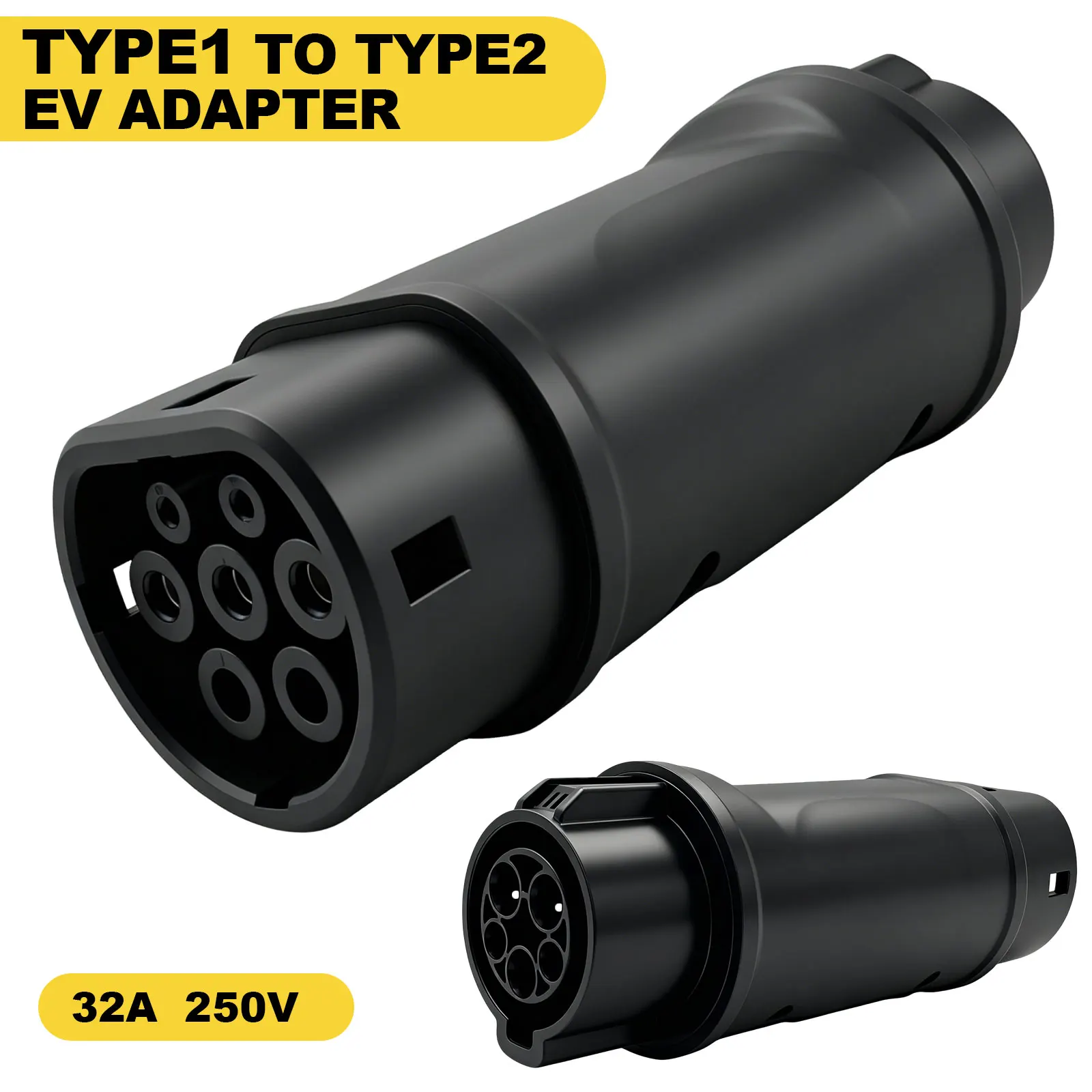 Type1 to Type2 EV Charger Adapter SAE J1772 to Type 2 EU EV Charging Connector Converter Electric Vehicle Charger Adaptor
Type1 to Type2 EV Charger Adapter SAE J1772 to Type 2 EU EV Charging Connector Converter Electric Vehicle Charger Adaptor