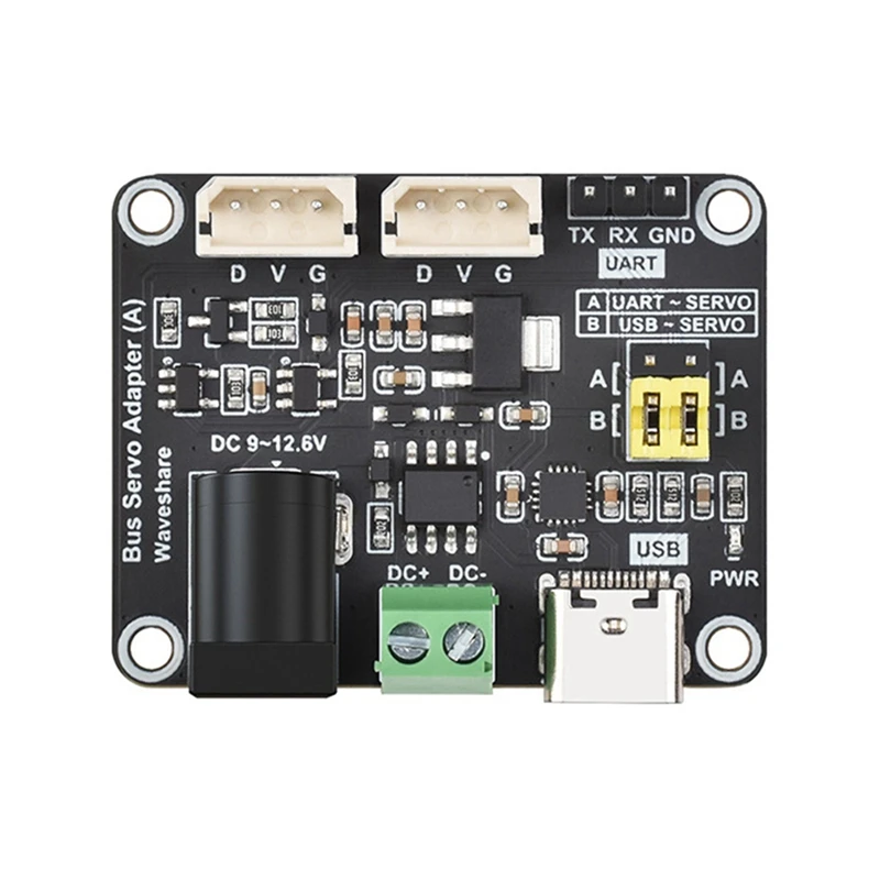 A53M New Serial Bus Servo Adapter Integrated Power Supply Control Circuit Driver Board For STSC Series Serial Bus Servos
A53M New Serial Bus Servo Adapter Integrated Power Supply Control Circuit Driver Board For STSC Series Serial Bus Servos