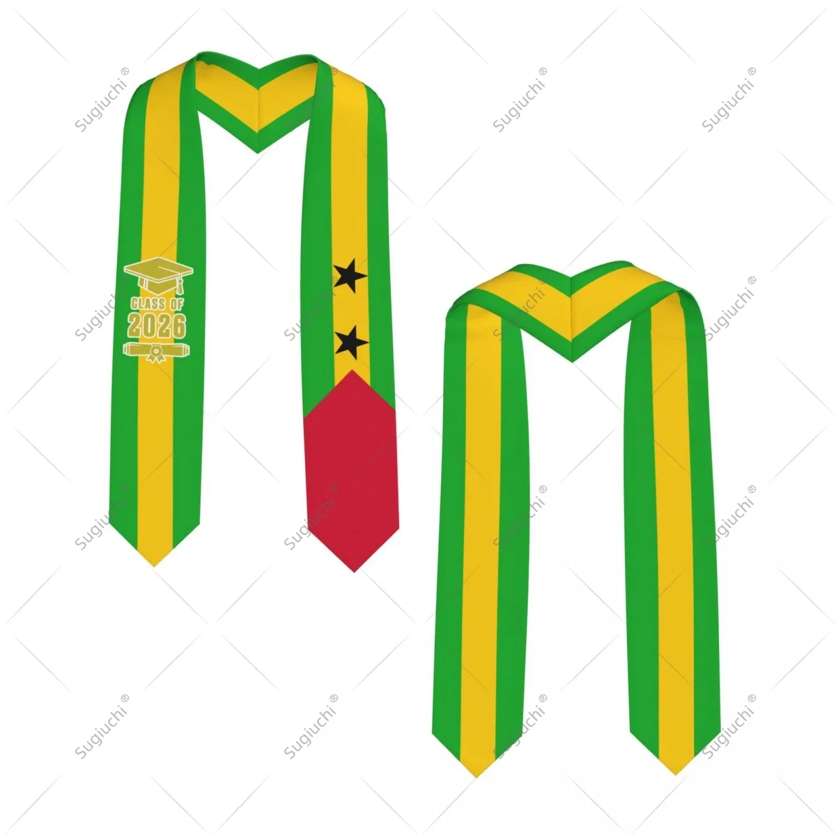 Sao Tome And Principe Flag Class Of 2026 Graduation Stole Sash Scarf For International Students Proud Ceremony Adult Unisex
Sao Tome And Principe Flag Class Of 2026 Graduation Stole Sash Scarf For International Students Proud Ceremony Adult Unisex