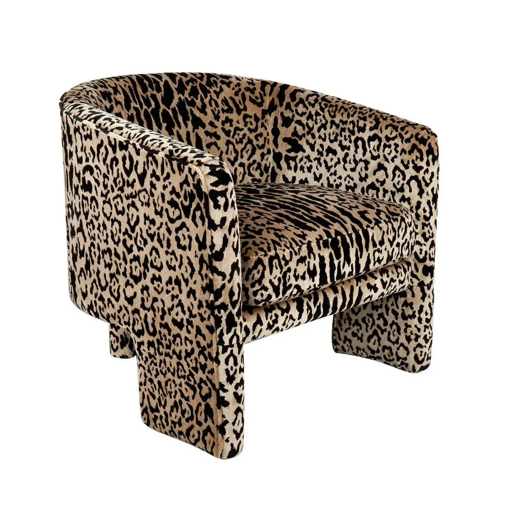 #Art Deco Animal Print Leopard Chenille Fabric Design Tear Armchair Living Room Wooden Accent Chair Unique Salon Chairs for Sale
#Art Deco Animal Print Leopard Chenille Fabric Design Tear Armchair Living Room Wooden Accent Chair Unique Salon Chairs for Sale