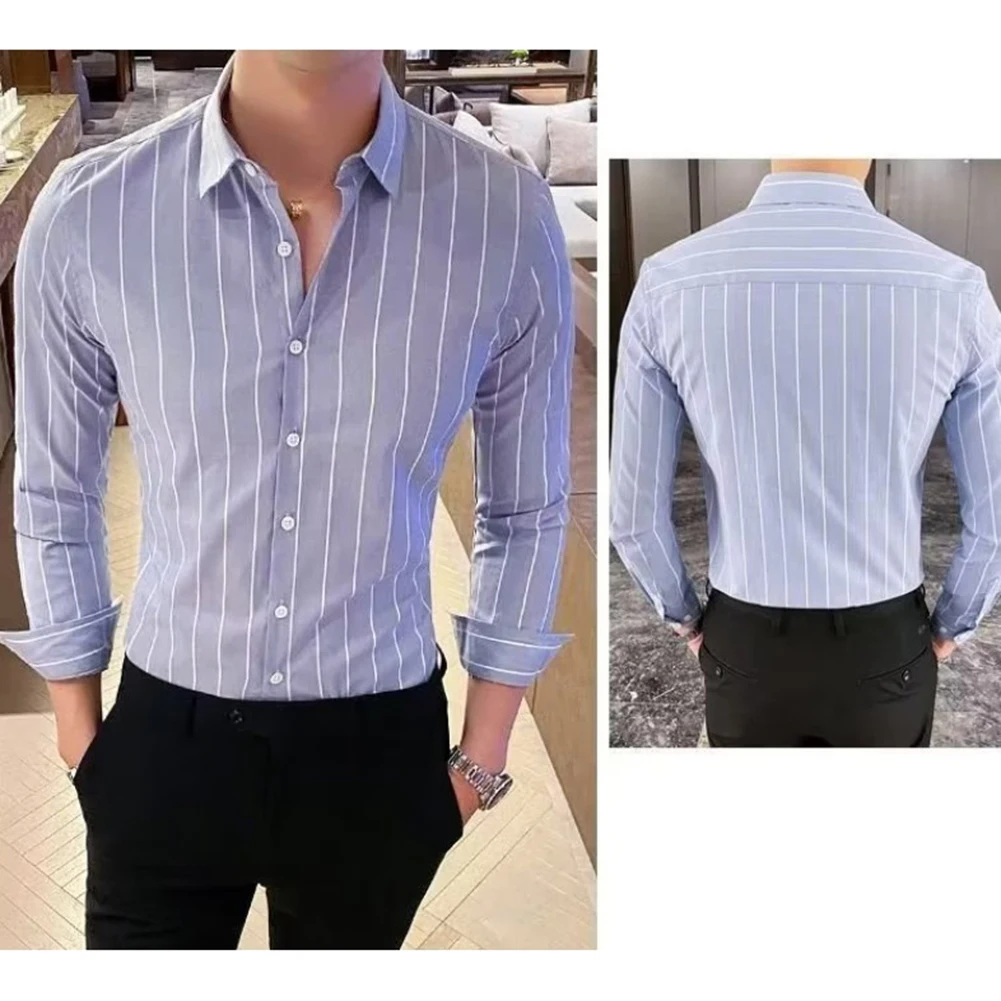 Fashion Business Casual Top Business Casual Shirt Men Long Sleeve Shirt White Casual Shirt Grey Long Sleeve Top
Fashion Business Casual Top Business Casual Shirt Men Long Sleeve Shirt White Casual Shirt Grey Long Sleeve Top
