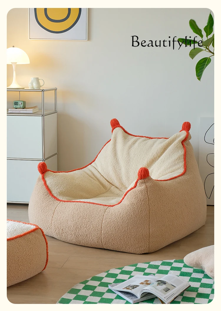 Lazy sofa reclining and sleeping single balcony casual creative recliner designer style high sense fashion
Lazy sofa reclining and sleeping single balcony casual creative recliner designer style high sense fashion