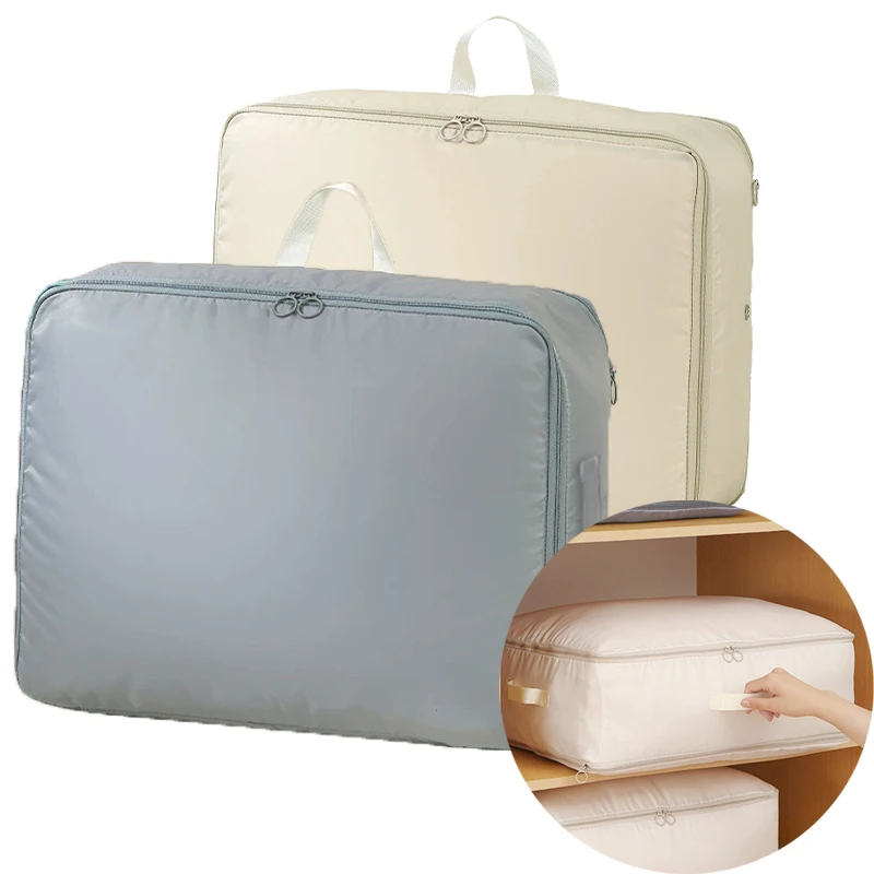 Foldable Storage Bags Self-Compressing Large Capacity Clothes Quilt Moving Bag Packing Cube Dustproof Organizer Bag Space Saving
Foldable Storage Bags Self-Compressing Large Capacity Clothes Quilt Moving Bag Packing Cube Dustproof Organizer Bag Space Saving