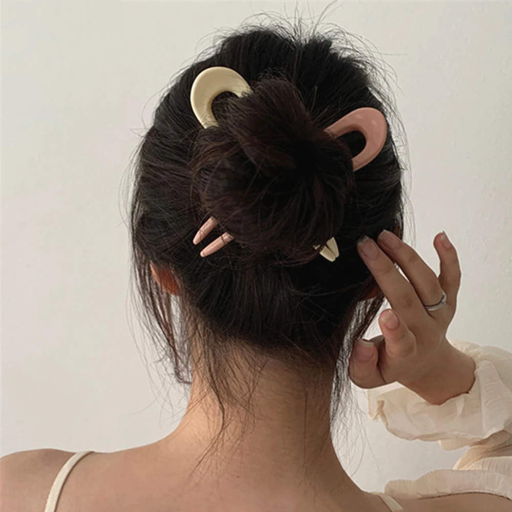 Korean Geometric Disk Hair Acrylic Multicolor Vintage Hair Fork Hair Sticks Hair Accessories Hairpins
Korean Geometric Disk Hair Acrylic Multicolor Vintage Hair Fork Hair Sticks Hair Accessories Hairpins