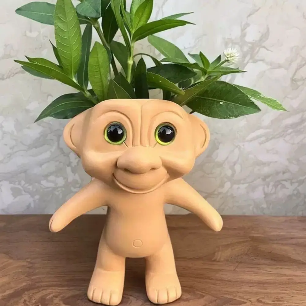 Quirky Green Plant Flowerpot Minimalist Creative Elf Vase Handicraft Cute Hydroponic Flower Holder Dried Flower
Quirky Green Plant Flowerpot Minimalist Creative Elf Vase Handicraft Cute Hydroponic Flower Holder Dried Flower