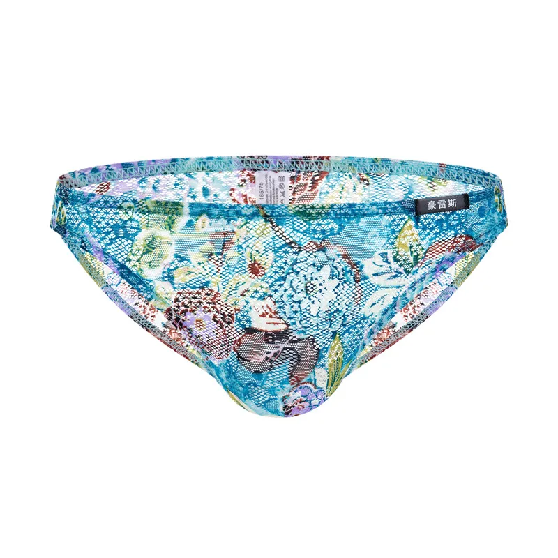 Sexy Men's Lace Brief Breathable Low Waist Underwear Pouch Briefs Jacquard Hollow Underwear Sheer Bikini Brief Panties
Sexy Men's Lace Brief Breathable Low Waist Underwear Pouch Briefs Jacquard Hollow Underwear Sheer Bikini Brief Panties